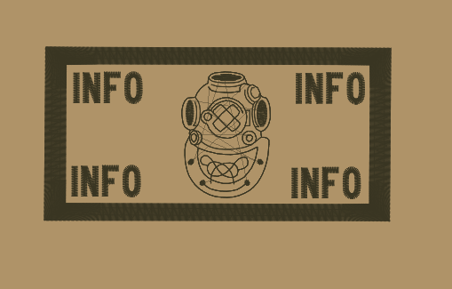 Patch-Flak/Scuba Helmet